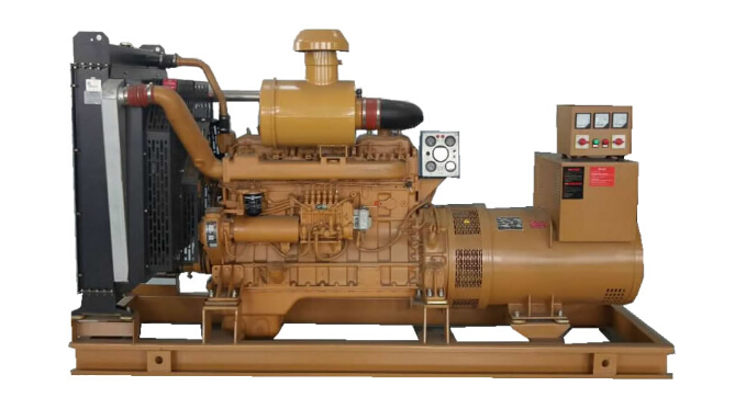 广东上柴250kw大型柴油二手发电机组